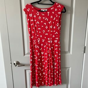 Boden floral Jersey dress